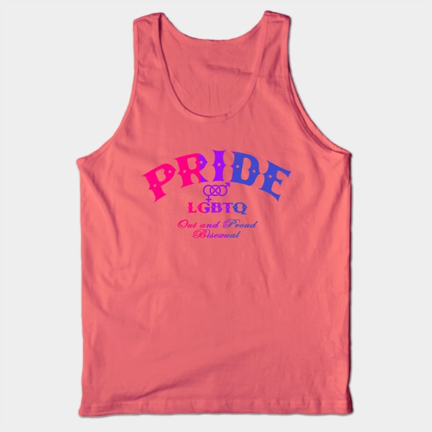 Bisexual Pride - CBs style - Bi Pride Flag Tank Top by ianscott76